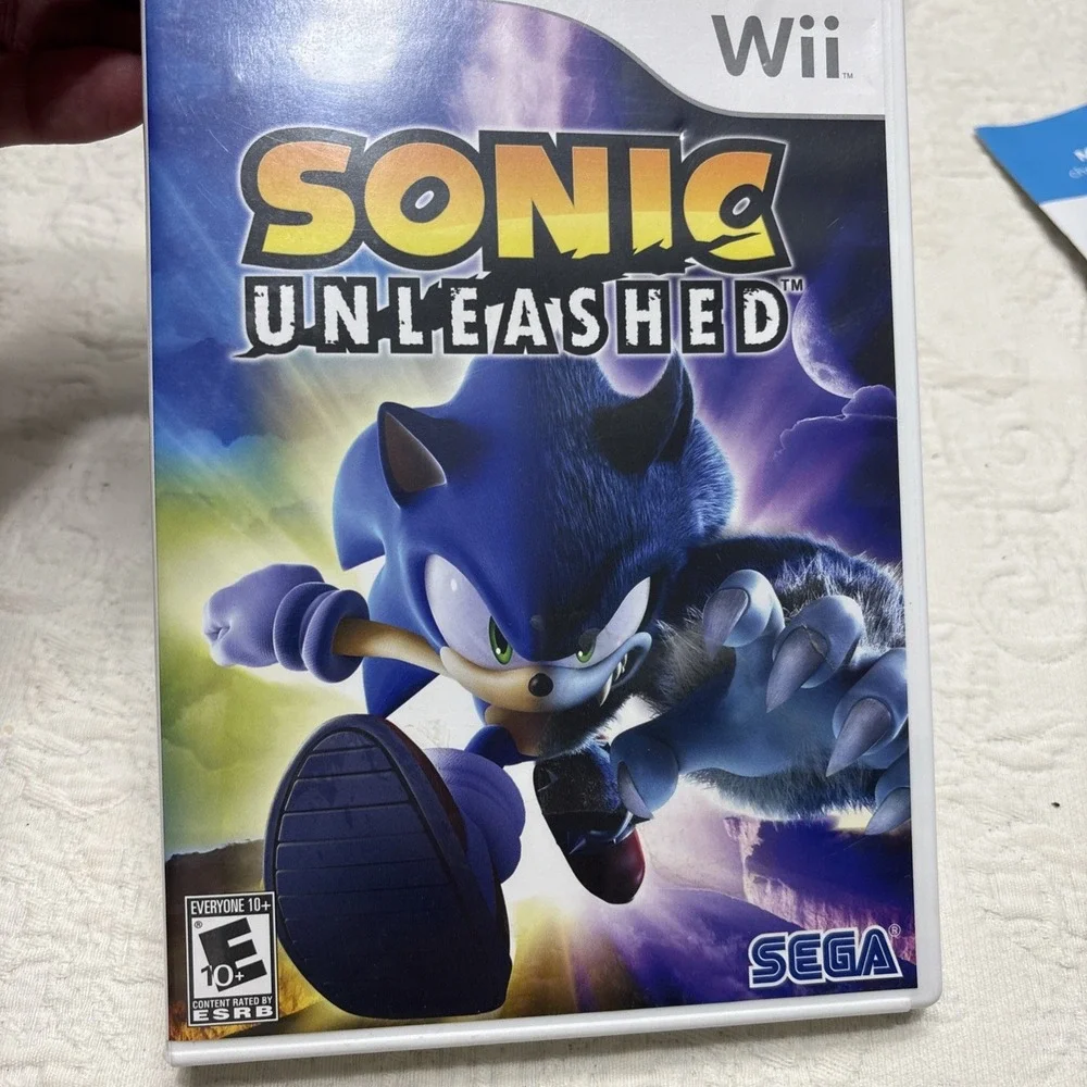 Sonic Unleashed Sega (Nintendo Wii, 2008)  - Game , Case No Instructions